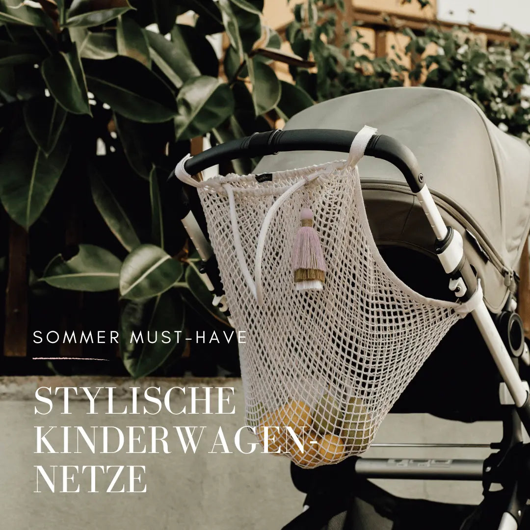 Stylisch unterwegs mit Baby und Kleinkind: Kinderwagen-Netze als Sommer Must-Have mara mea
