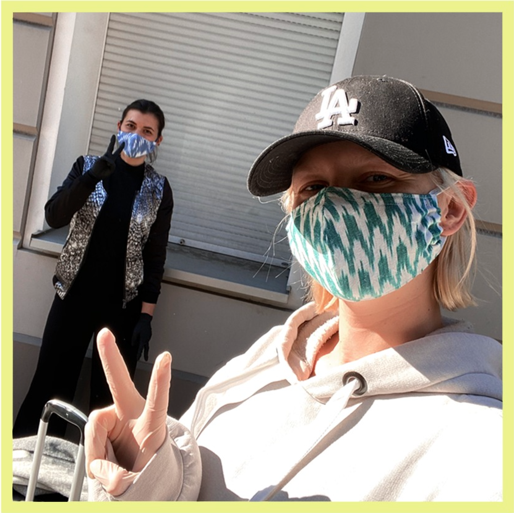 Solidarität und Soziales Engagement nicht nur zu Zeiten Coronas - Carolin Lauffenburger und Giulia Consiglio nehmen uns mit