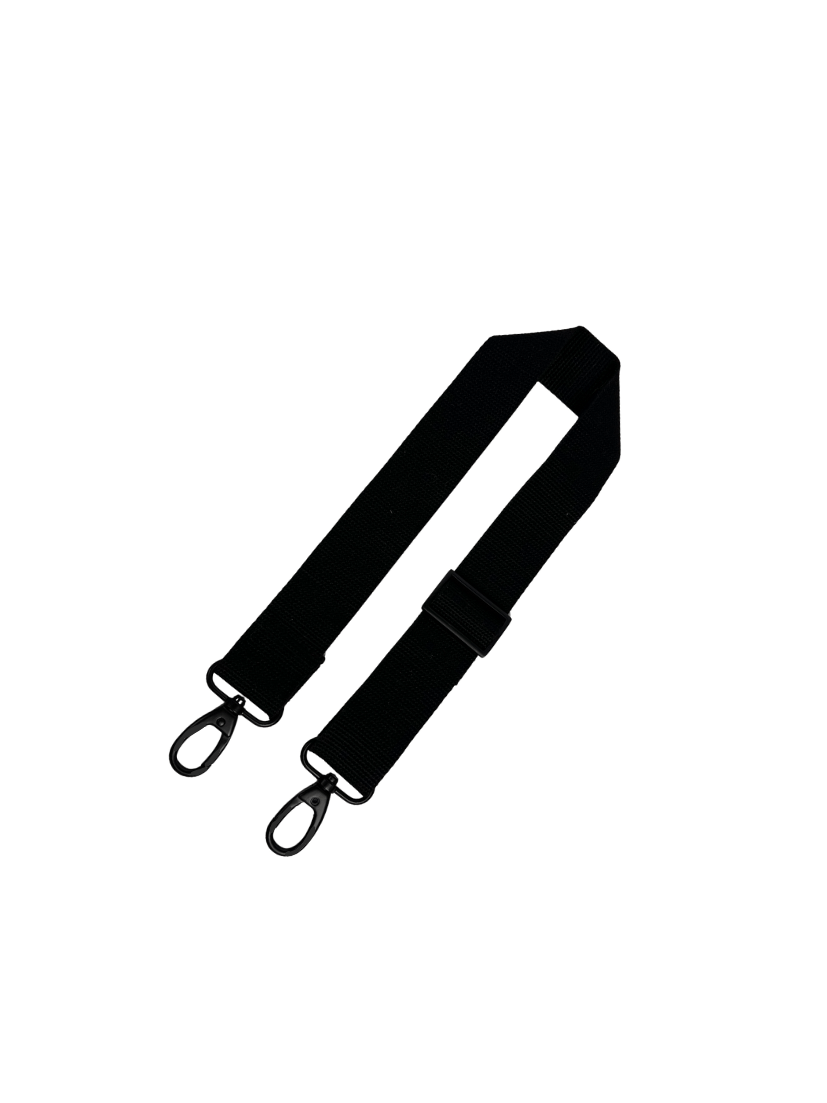 Extra kurzer Hip-Tragegurt Schwarz 4cm Breite I MATT SCHWARZ