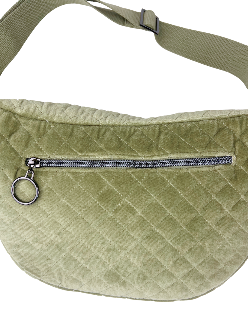 Midi bum bag holiday feeling in olive green