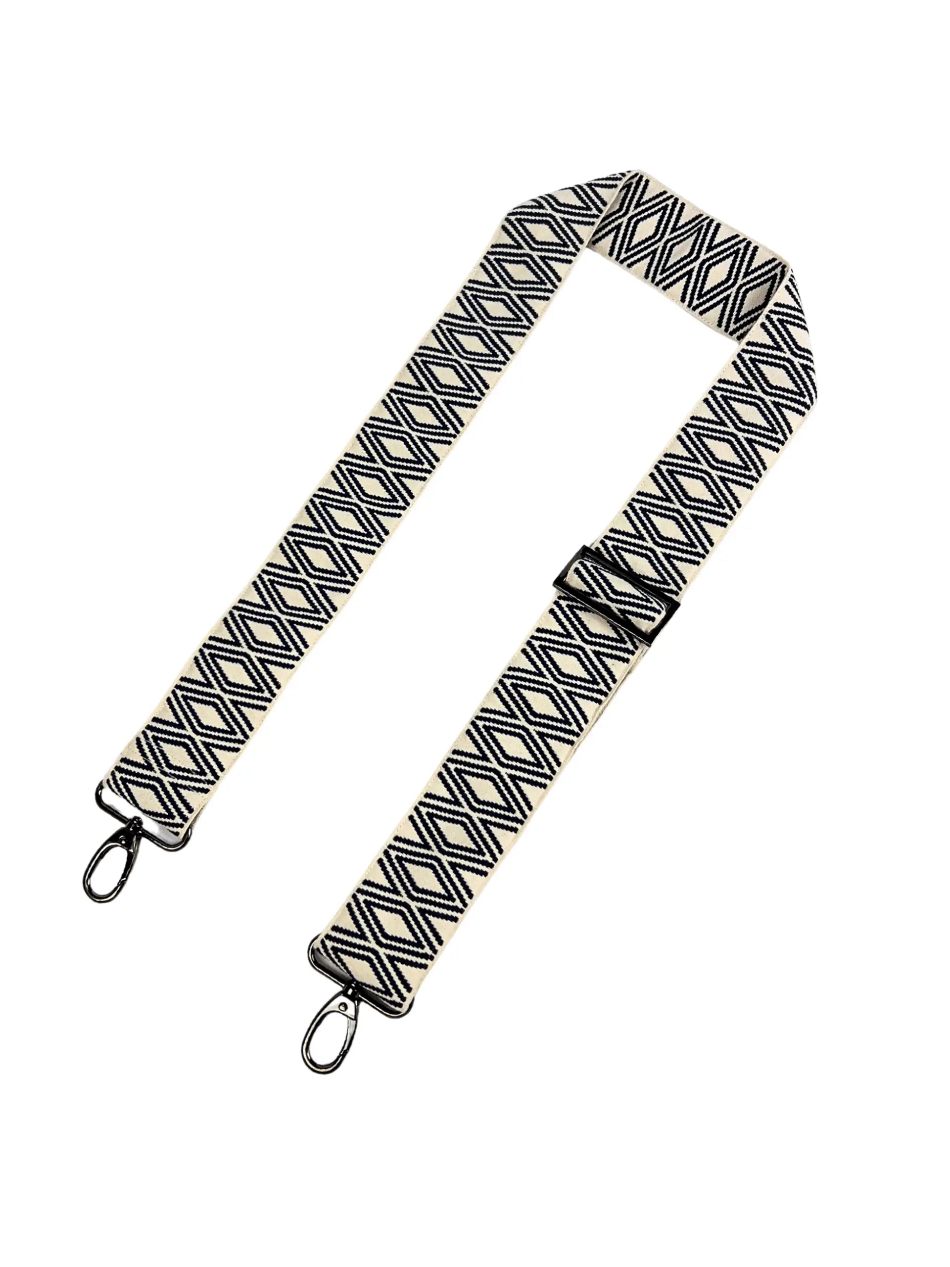 Extra-Tragegurt dream catcher Nachtblau/Creme I GUN METAL mara mea