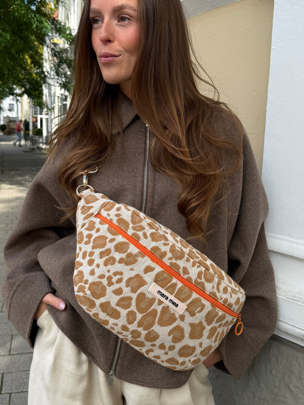 Maxi Bauchtasche sacred savannah Natural Leo