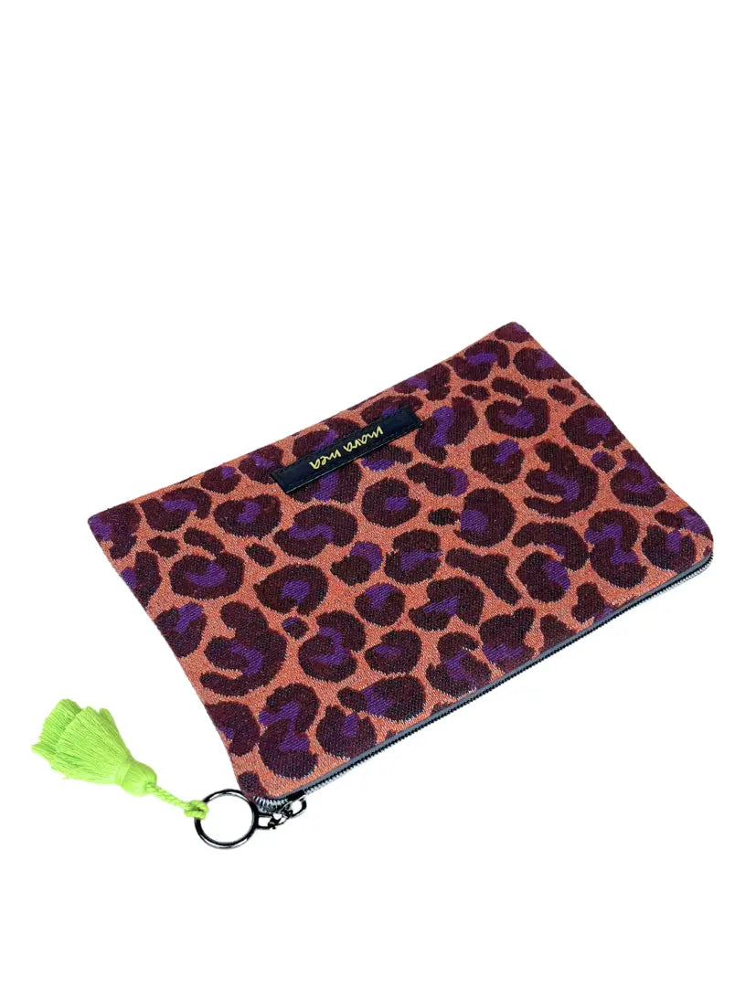 ARCHIVE SALE I Kosmetiktasche I Clutch urban life Leo Style I vom Umtausch ausgeschlossen mara mea