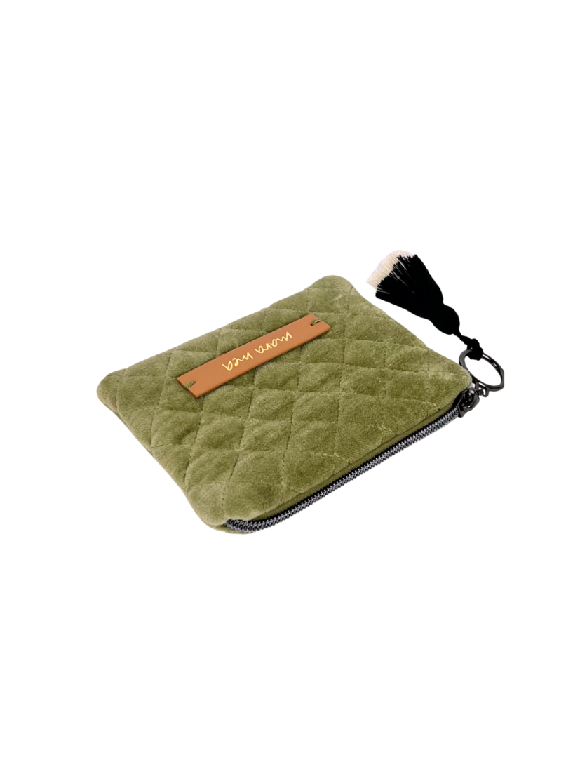 Wallet merry af olive green
