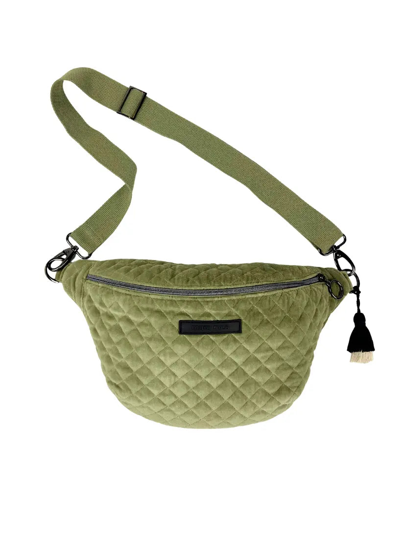 Midi Bauchtasche holiday feeling Olivgrün mara mea