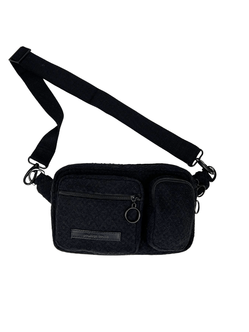 Hip Bag all black Schwarz
