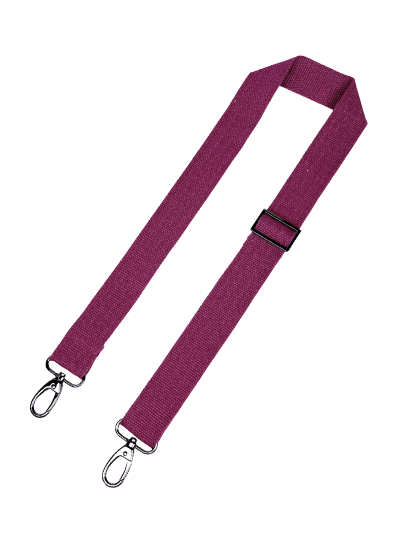 Extra-Tragegurt Bordeaux 4cm Breite I GUN METAL