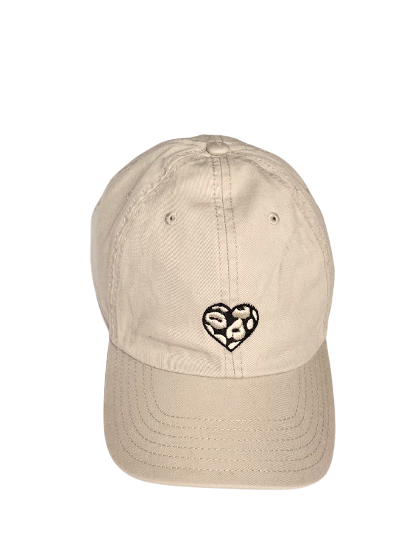 ARCHIVE SALE I Leo-Herz Cap in Beige I vom Umtausch ausgeschlossen