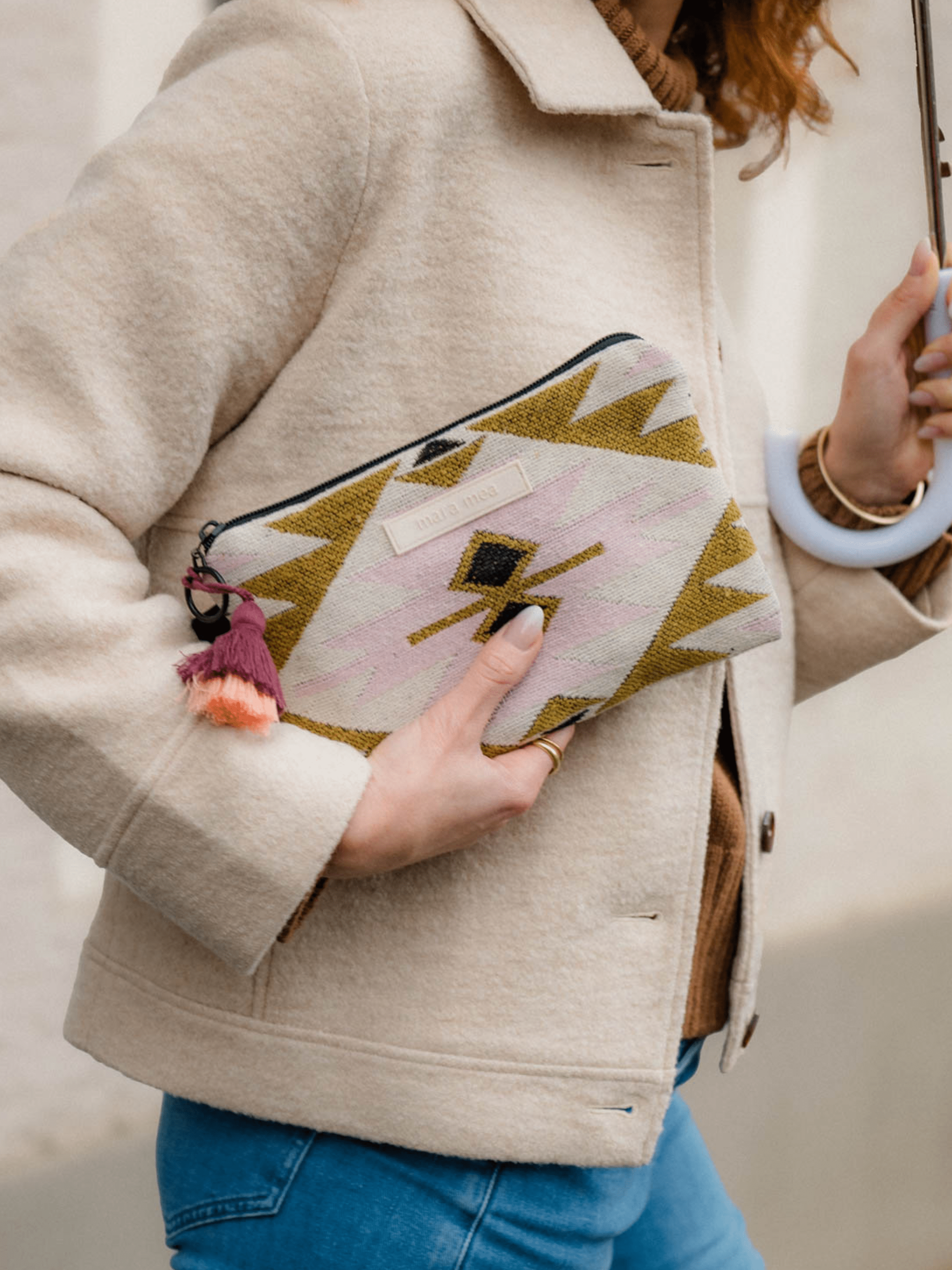 Kosmetiktasche I Clutch sun salute Graphical