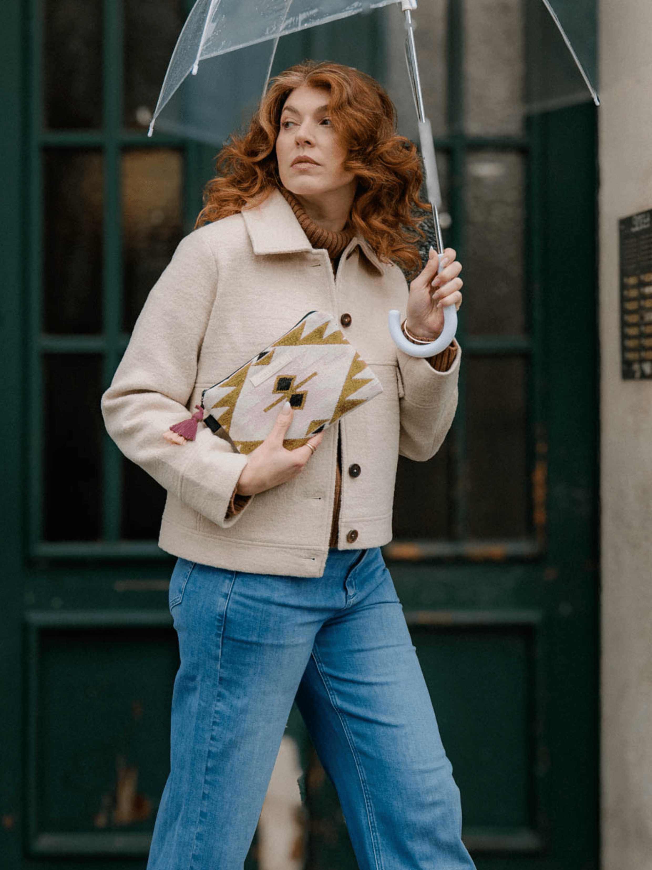 Kosmetiktasche I Clutch sun salute Graphical