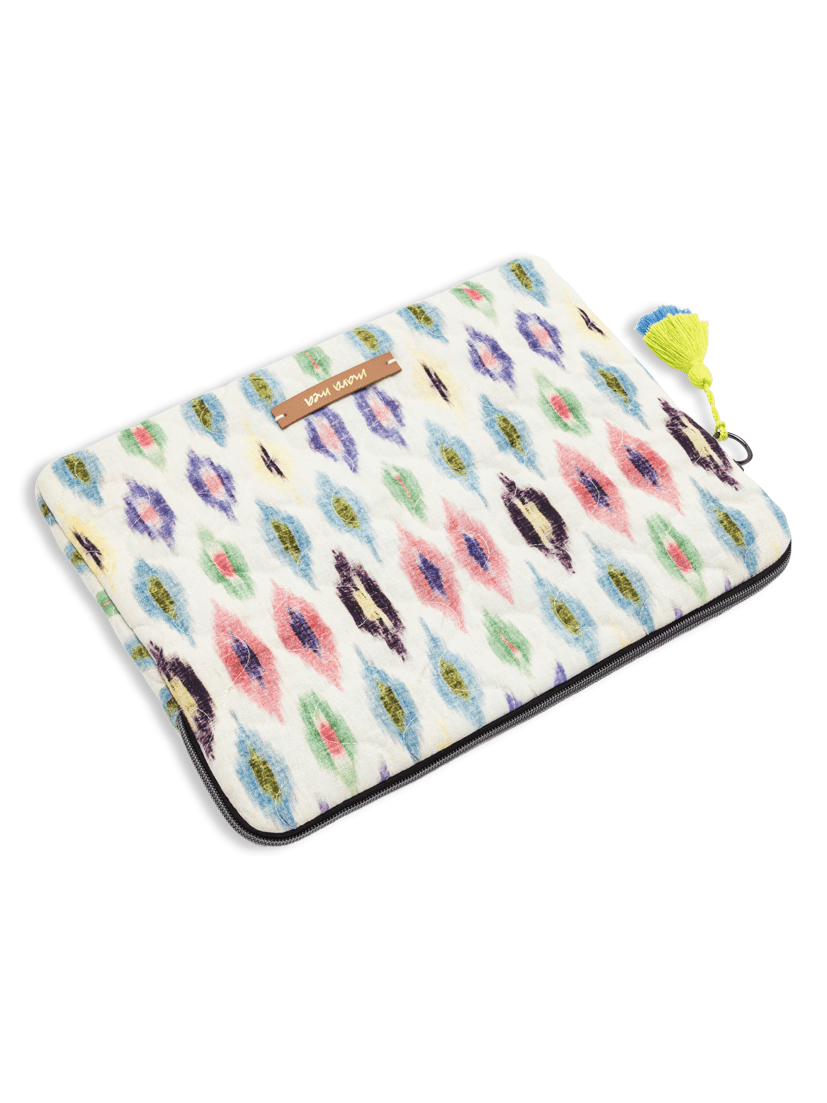 Laptop Tasche globetrotter Musterprint Bunt