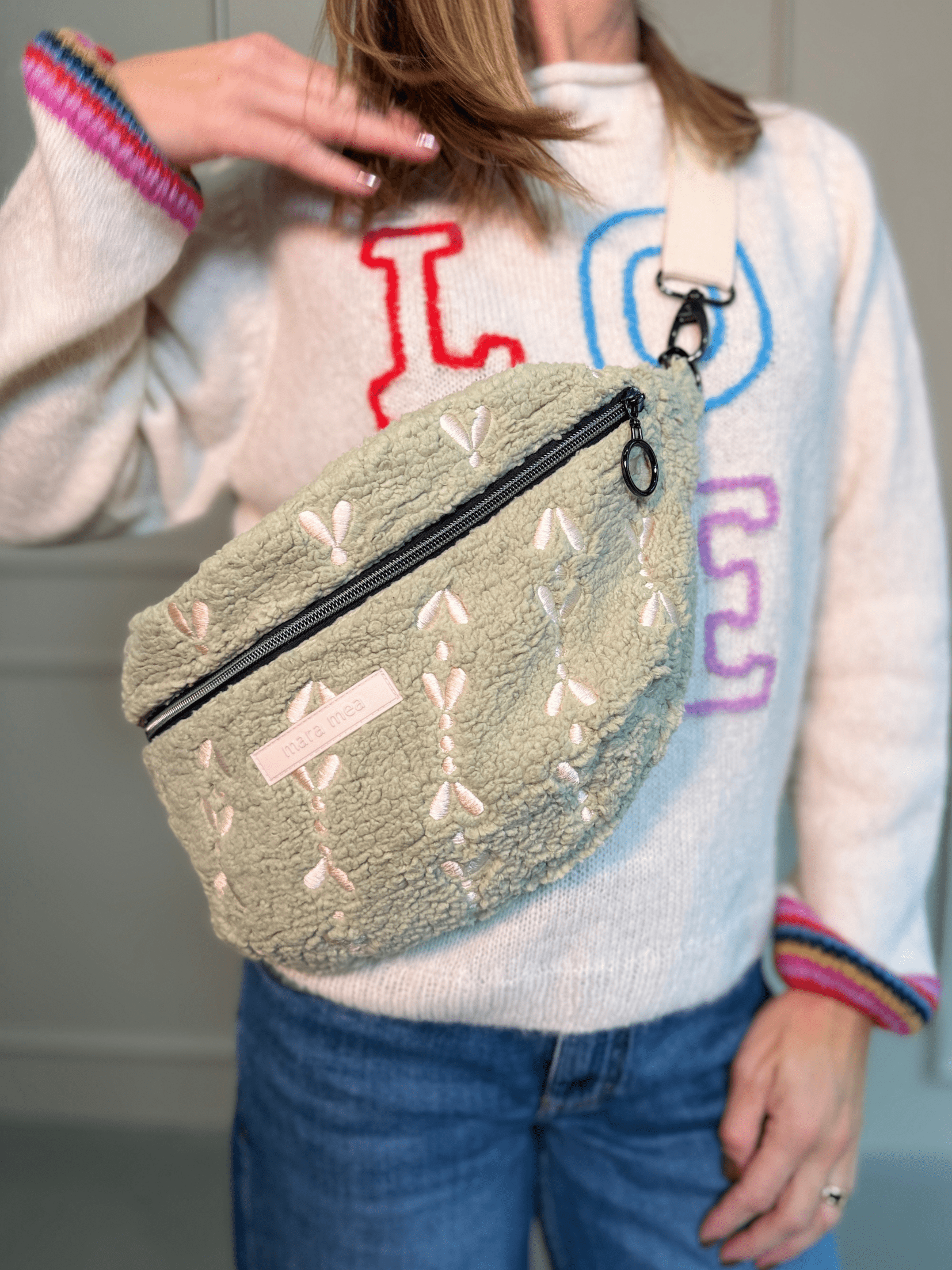 Maxi Bauchtasche snuggle me Teddy