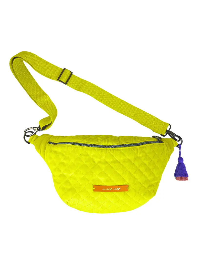Midi Bauchtasche bold beauty Limettengrün mara mea