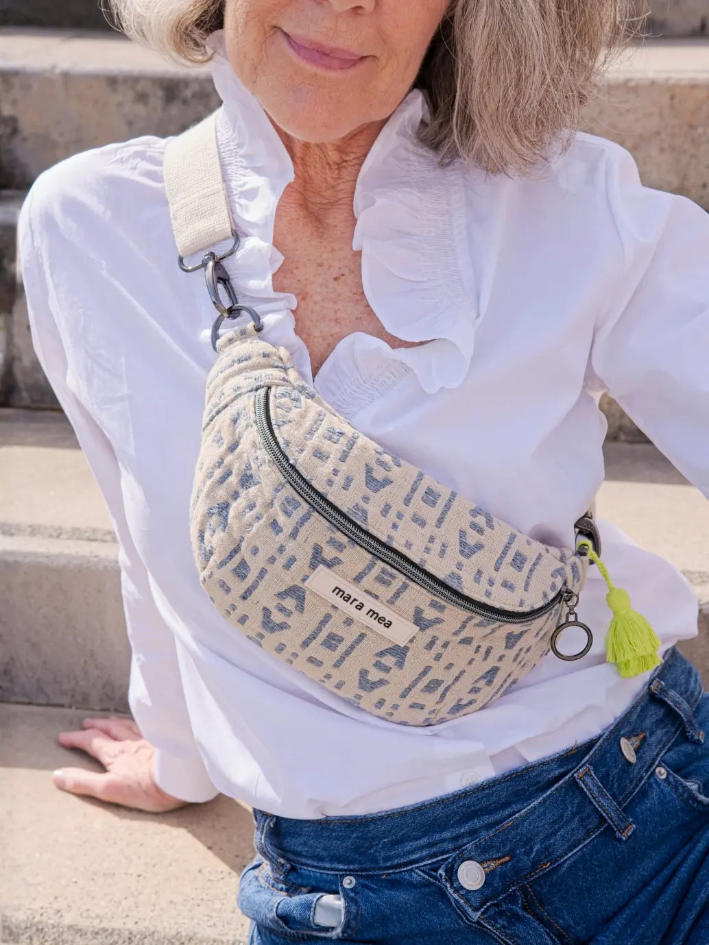 Mini Bum Bag rough love in Monogramm Design.