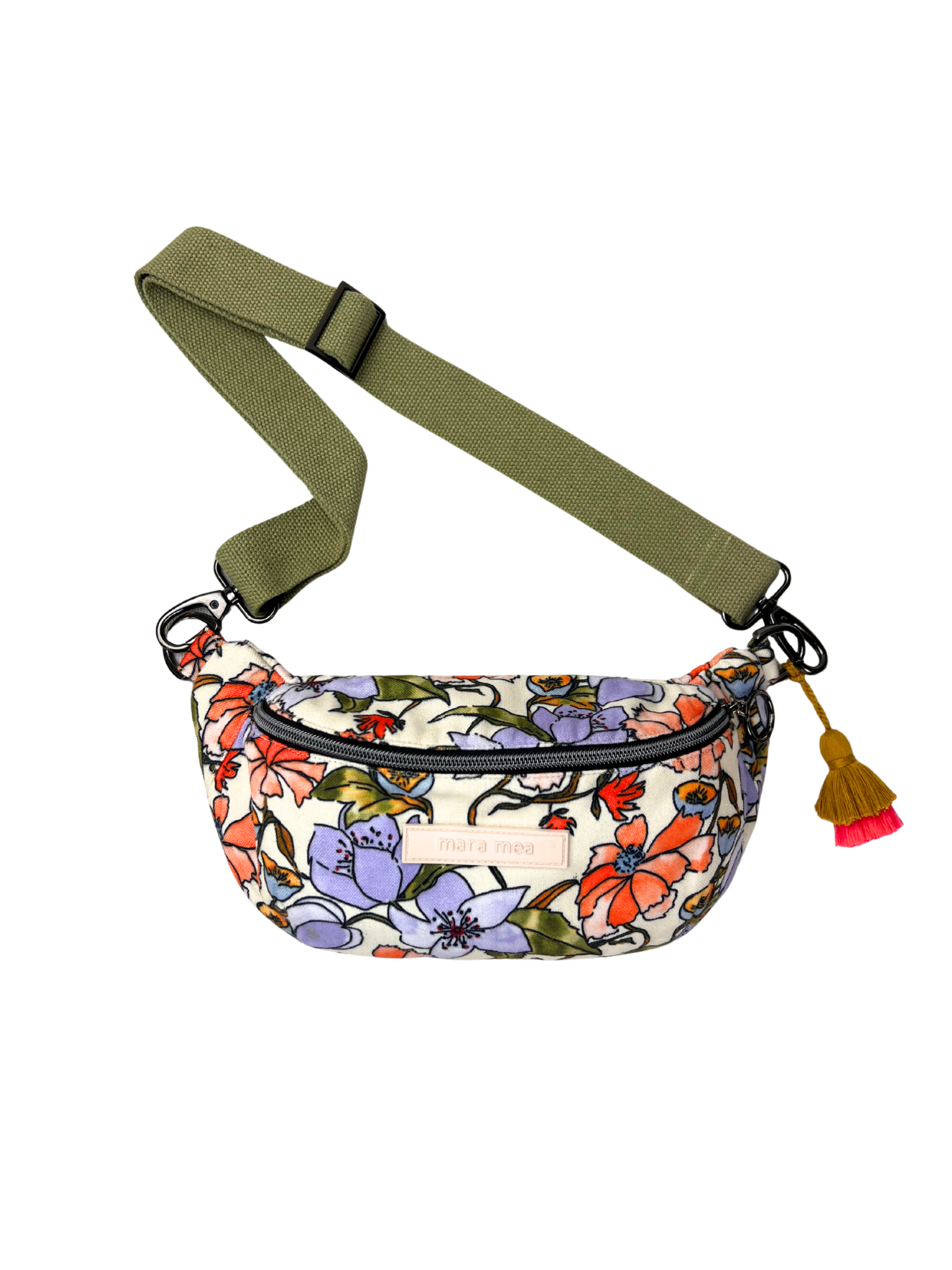 Mini Bauchtasche flower power Floral I Versand ab 3.12.