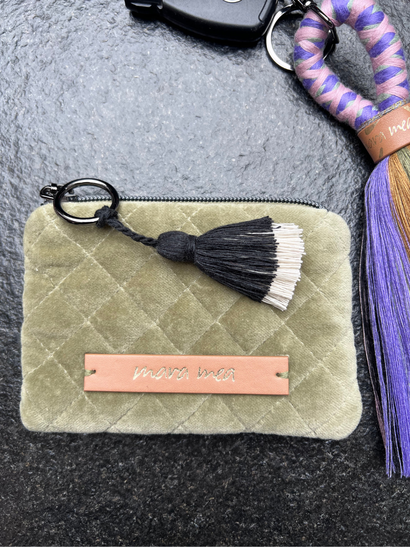 Wallet merry af olive green