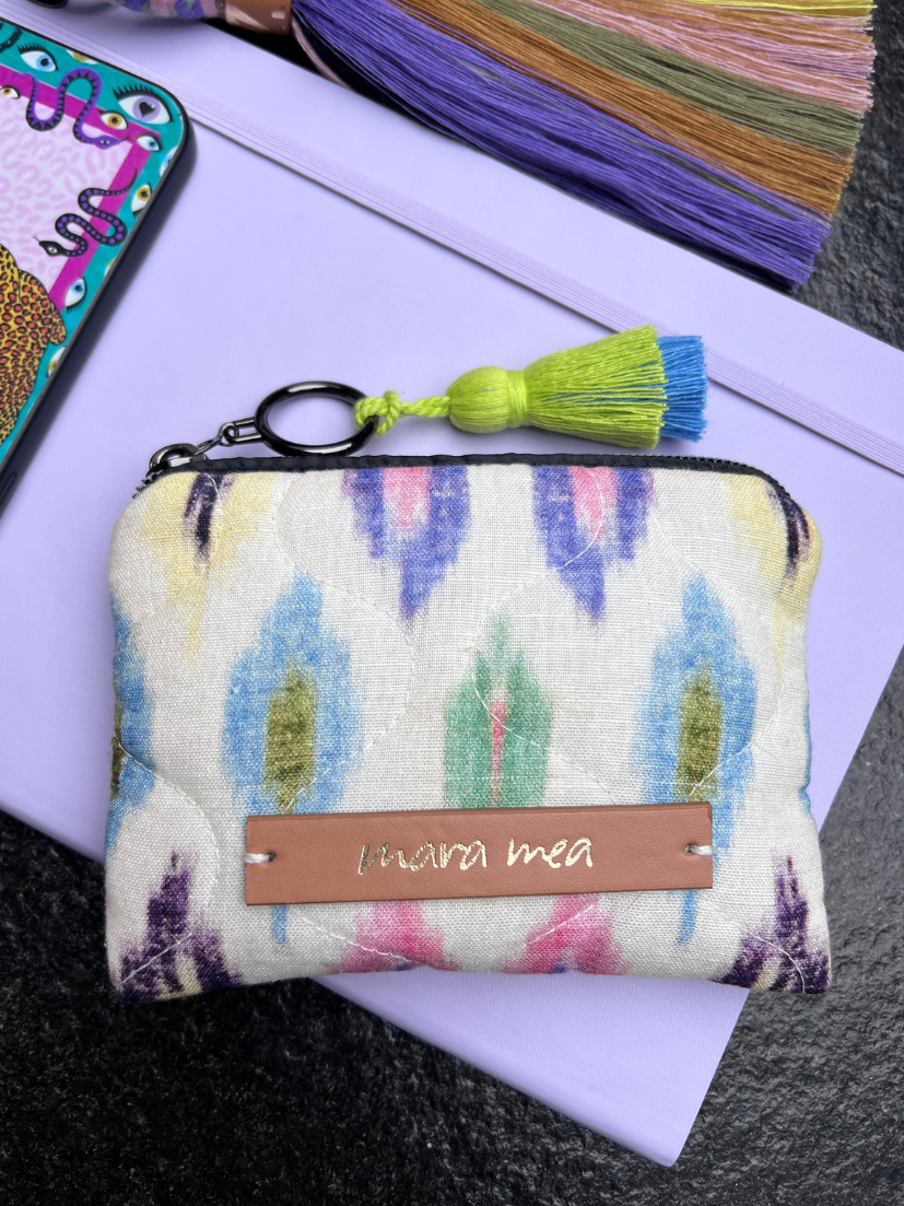 Portemonnaie girls night Musterprint Bunt
