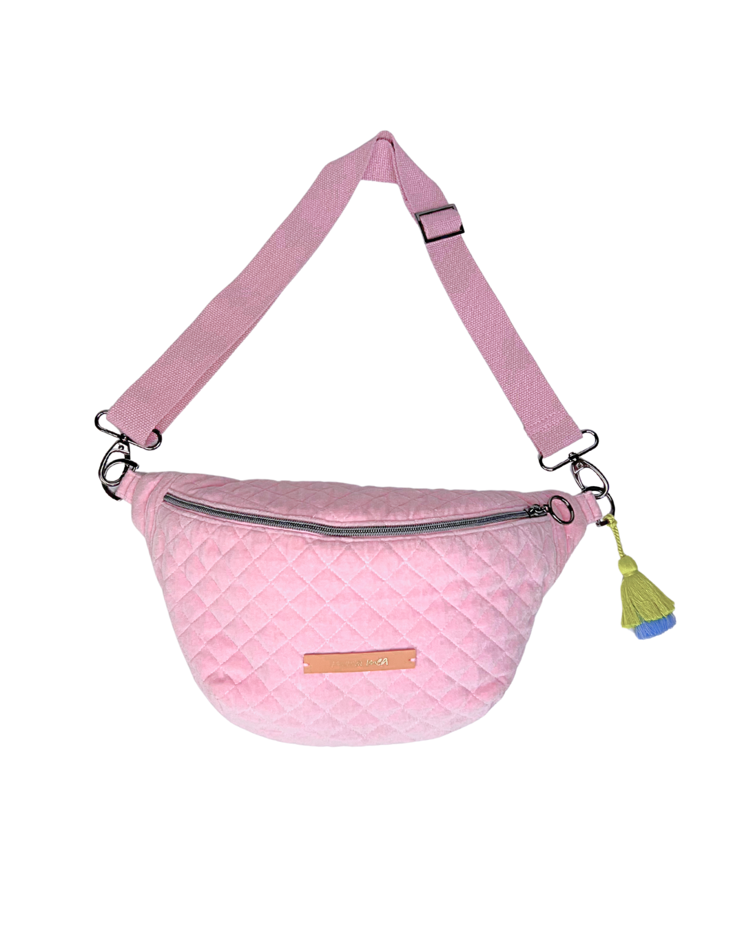 Midi bum bag girls bestie in rose