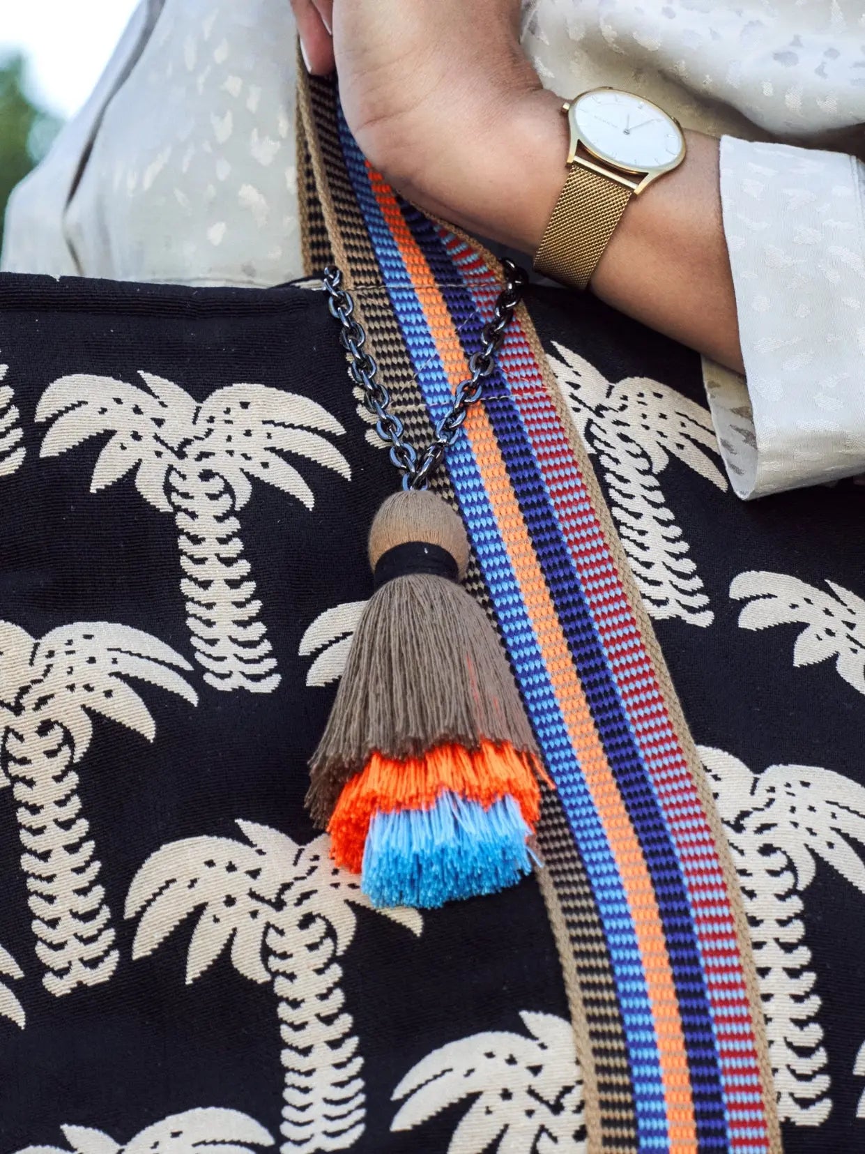ARCHIVE SALE I Taschenanhänger colorful trio Bunt I vom Umtausch ausgeschlossen mara mea