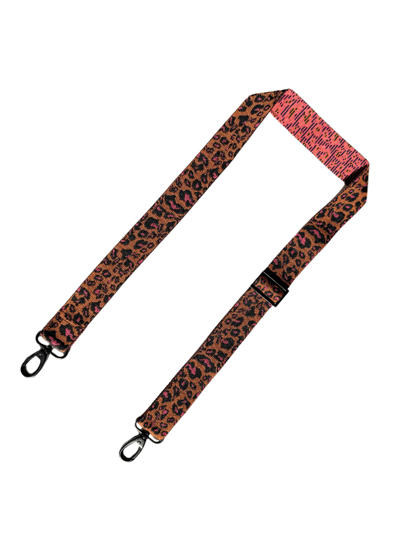 ARCHIVE SALE | Extra-Tragegurt powerhouse Leo Style | GUN METAL/GOLD/MATT SCHWARZ I vom Umtausch ausgeschlossen