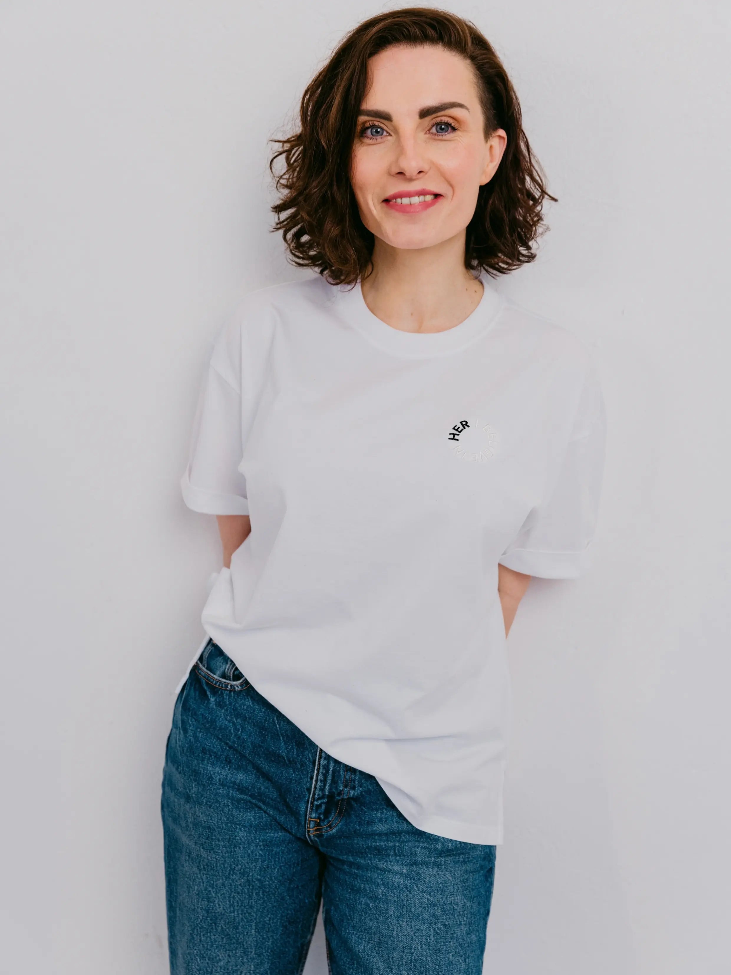 Statement Shirt aus Bio-Baumwolle (GOTS) Schwarz mara mea