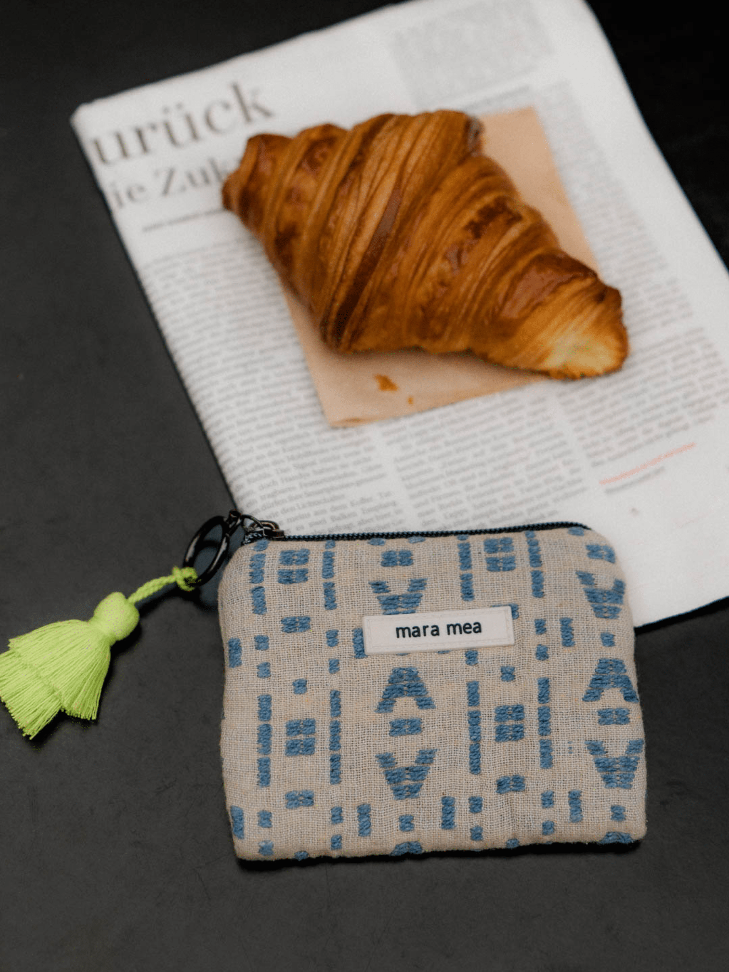 ARCHIVE SALE I Portemonnaie blue mood Monogramm I vom Umtausch ausgeschlossen