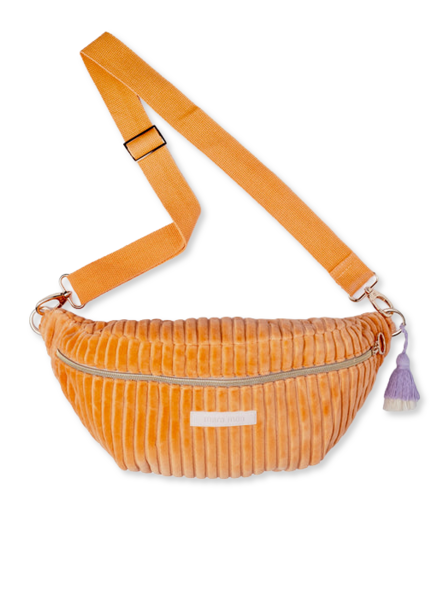 Maxi Bauchtasche soft serve Peach