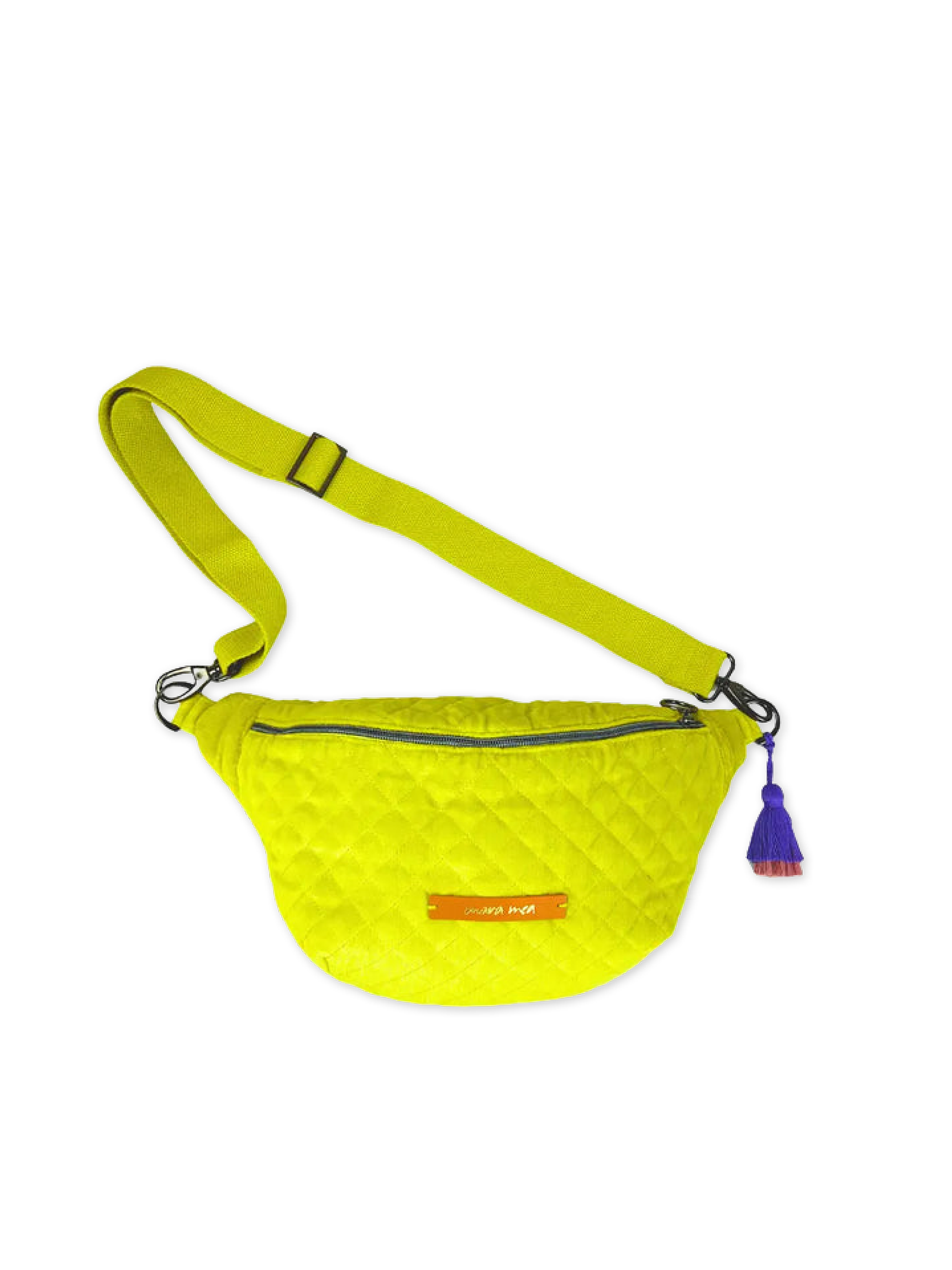 Midi Bauchtasche bold beauty Limettengrün