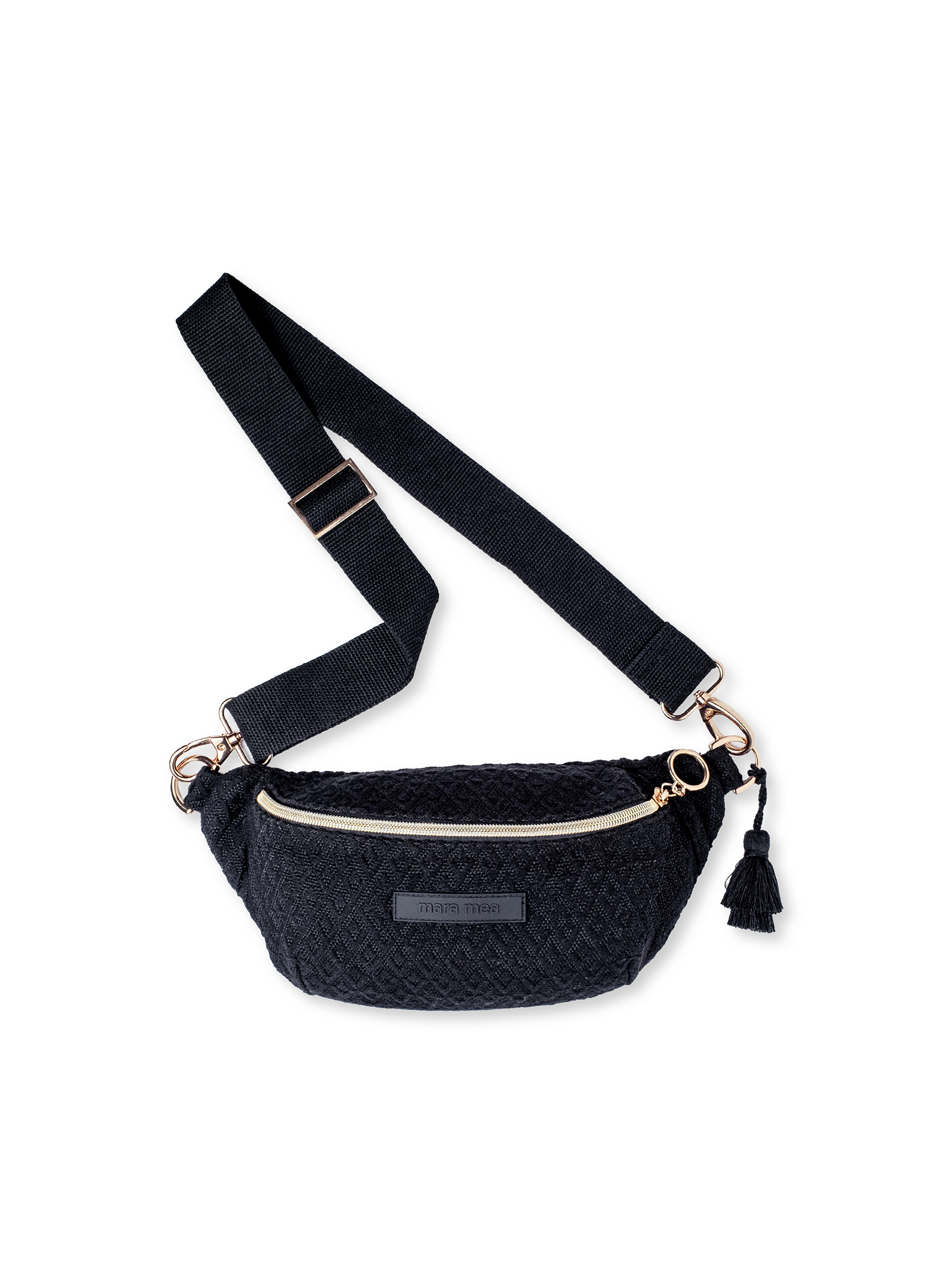 Mini Bum Bag Dance Fever Black