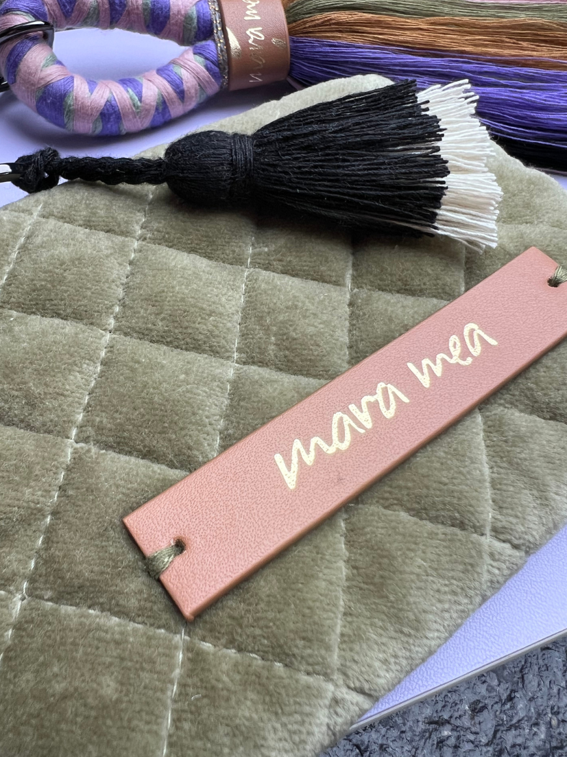 Wallet merry af olive green