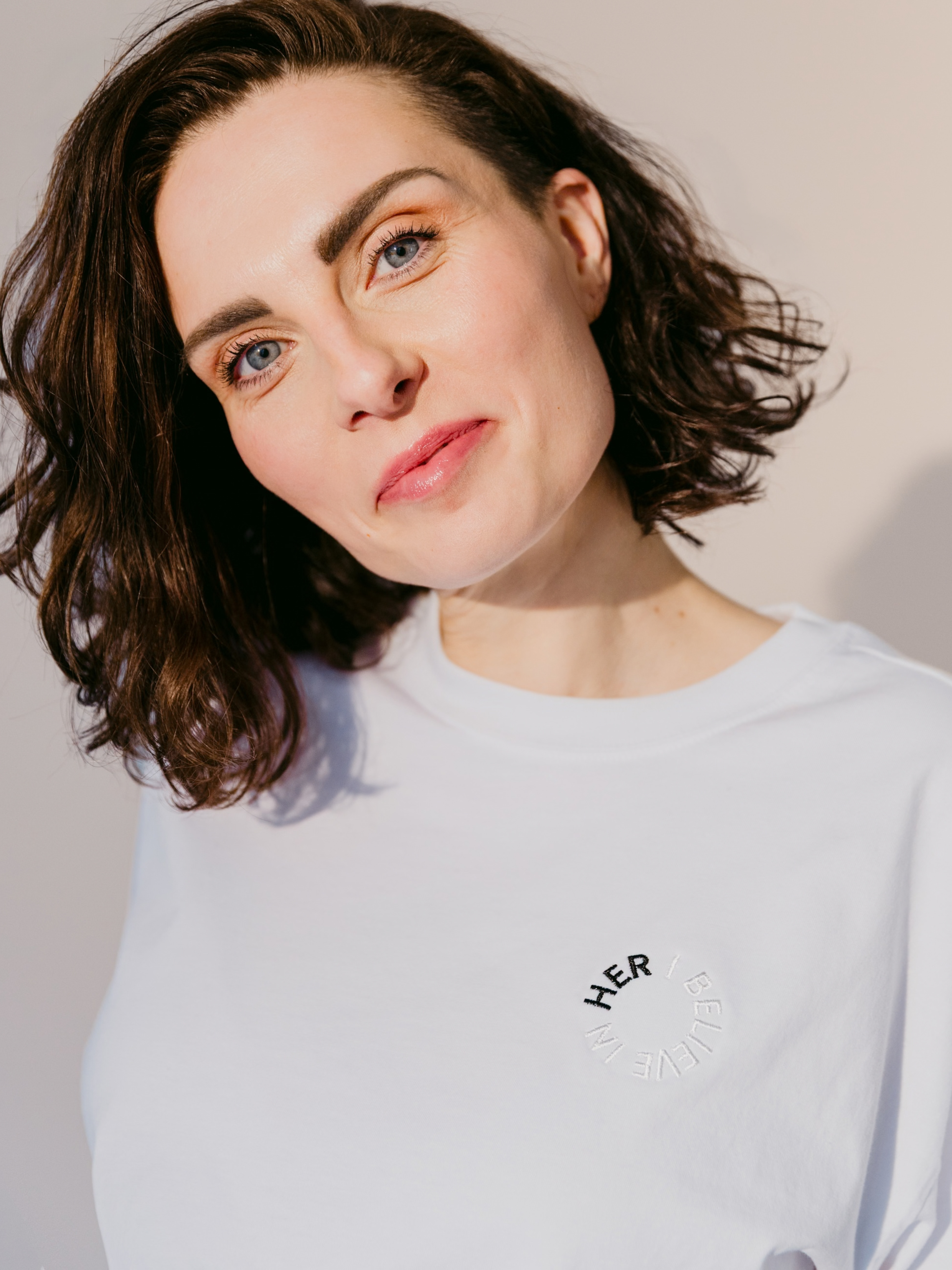 Statement Shirt aus Bio-Baumwolle (GOTS) Schwarz