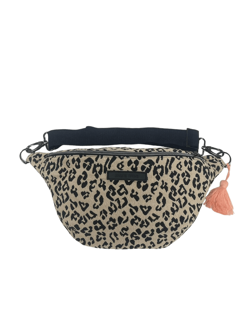 ARCHIVE SALE I Midi Bauchtasche capetown Leo Schwarz I Webfehler I vom Umtausch ausgeschlossen