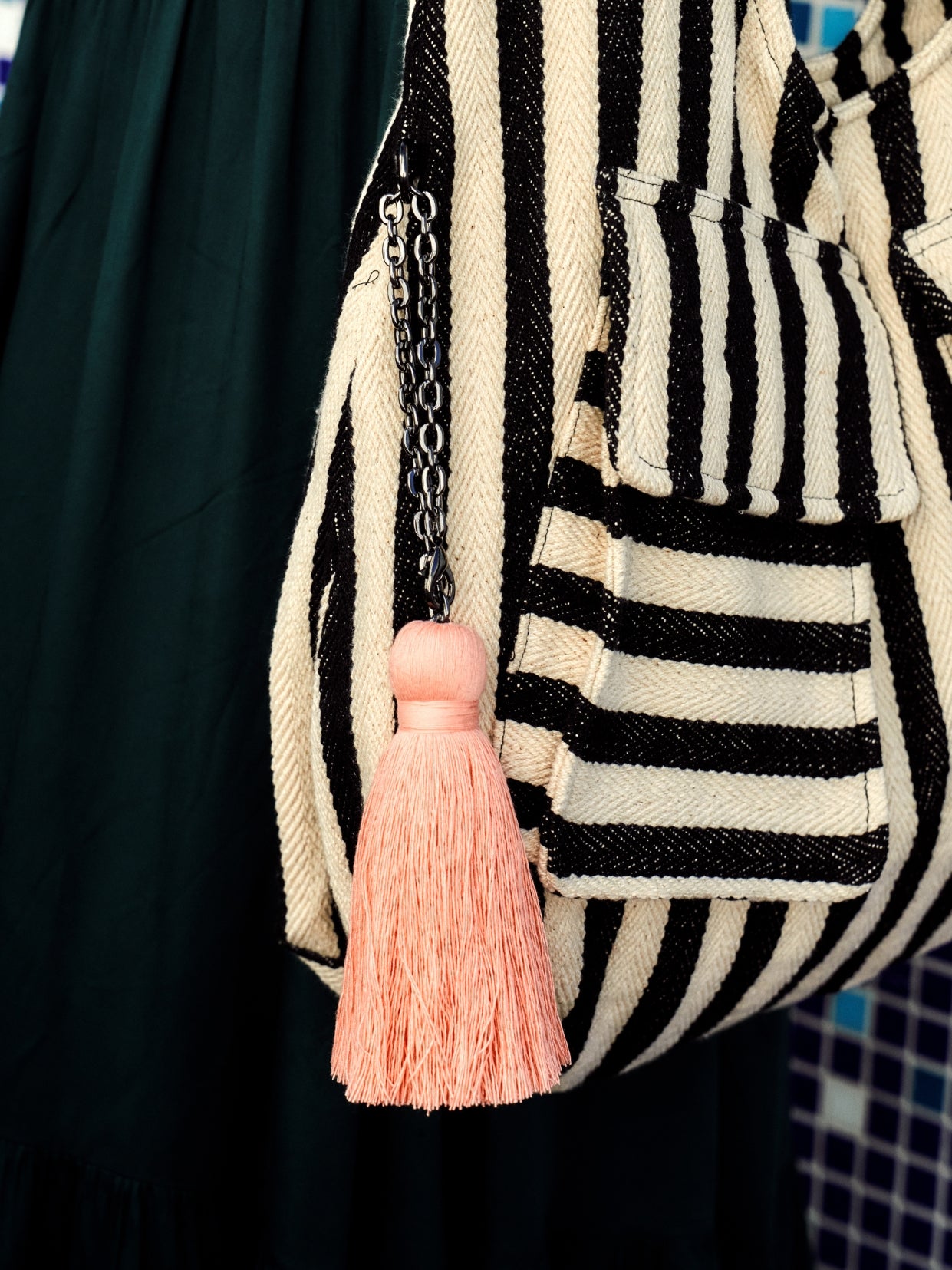Bag charm peach mojito Peach