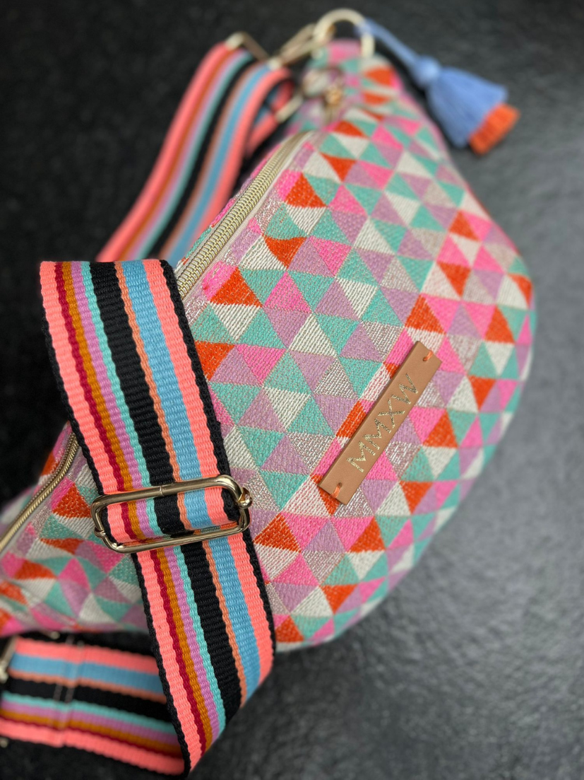 Bauchtaschen Tragegurt in Bunt und Neon