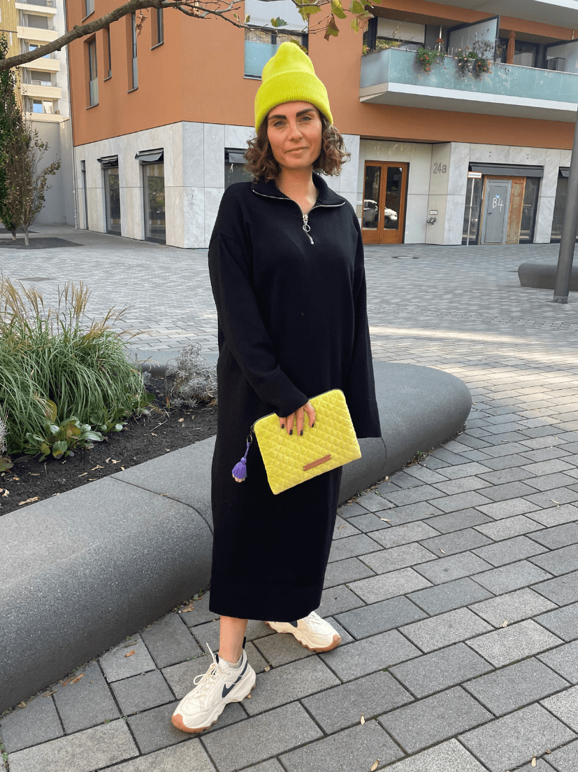 Tablet Tasche / Clutch good energy Limettengrün