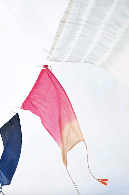 Fructica ist das Sonnensegel von mara mea mit rotem Farbverlauf.