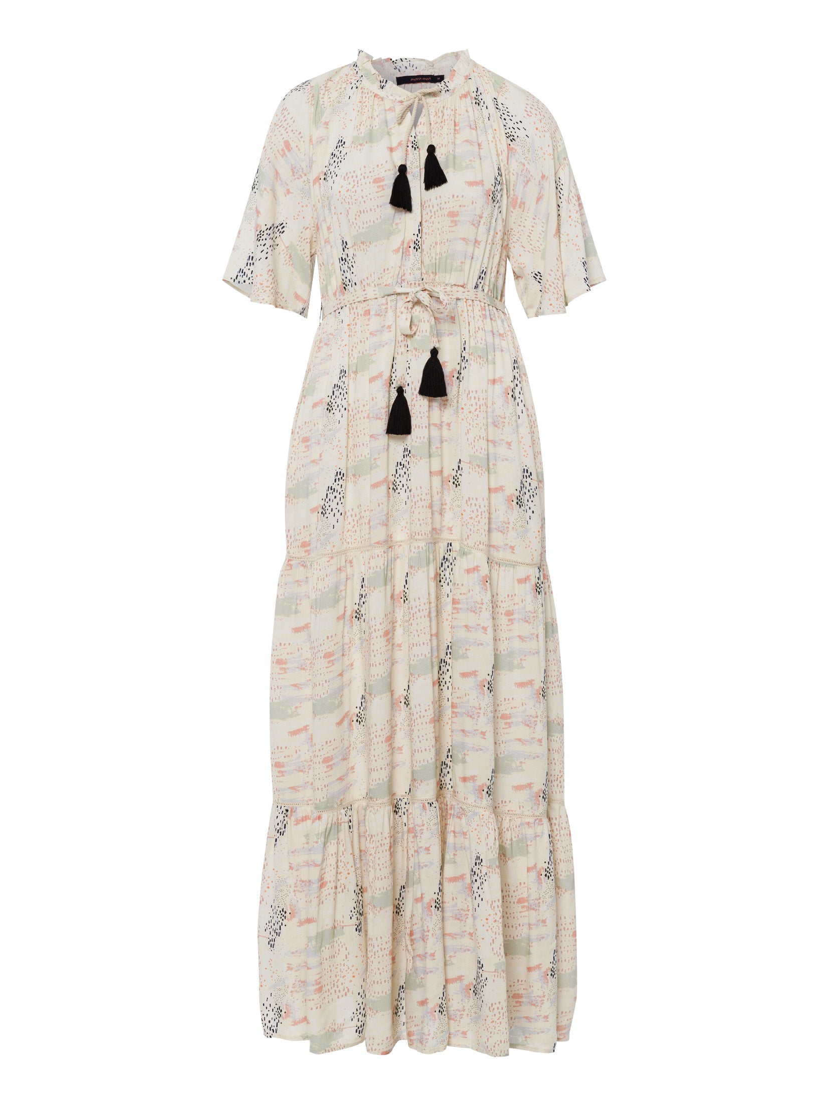 Das Sommerkleid early bird von mara mea ist optimal als Hochzeitsgast mit Babybauch