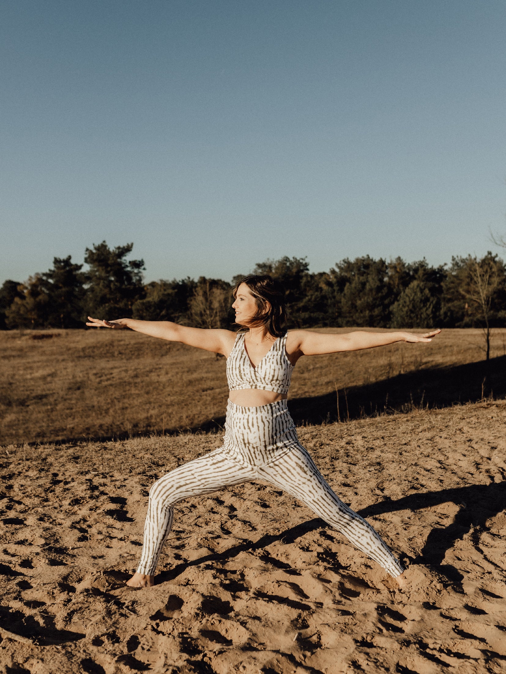 Der Sport und Still-BH seaside vacation in Grün tie dye von mara mea ist der ideale bequeme Begleiter in der sommerlichen Jahreszeit.
