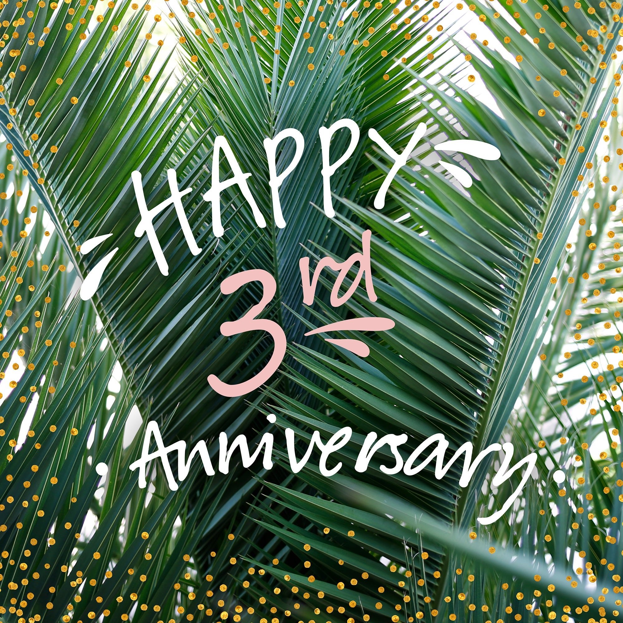 Happy 3rd Anniversary - Unser Baby wird 3 Jahre alt