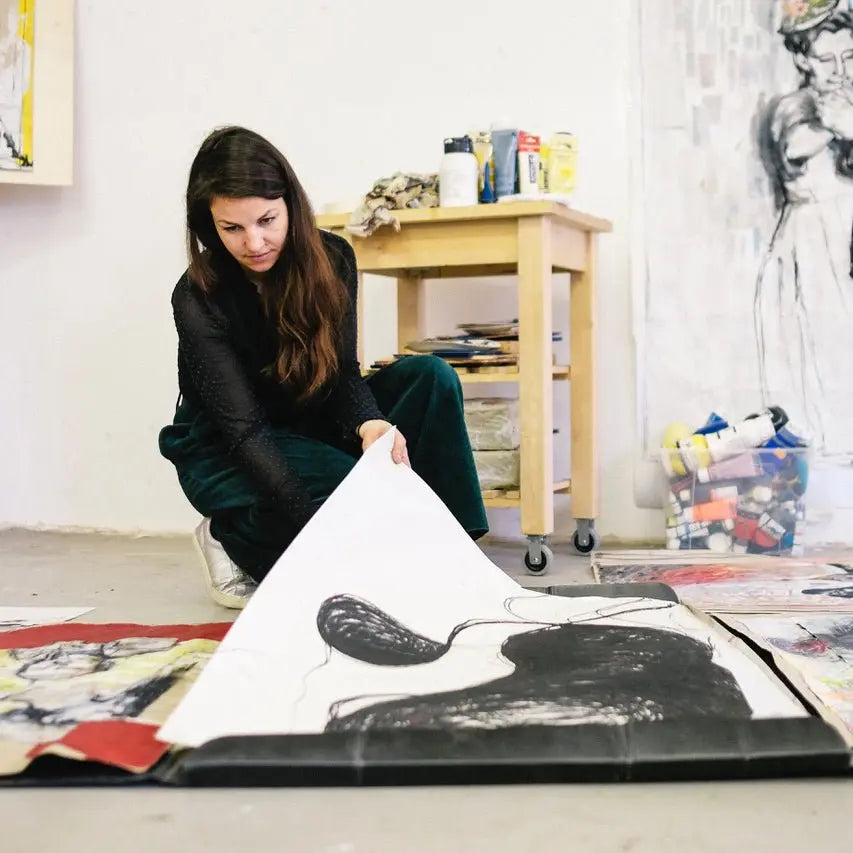 Kunsttherapeutin, Aktivistin und bald 3-fach-Mama Hannah Elsche über ihre Arbeit, kreatives Schaffen, Frauenrollen und Selbstbilder mara mea