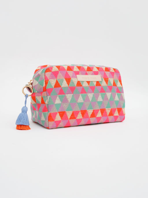 Trousse de toilette ambiance vacances Imprimé coloré