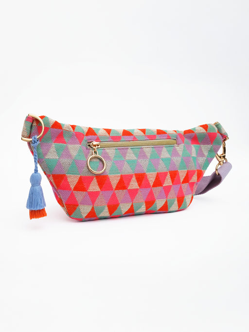 Mini Fanny Pack Seaside Sparkle Multi-patterned