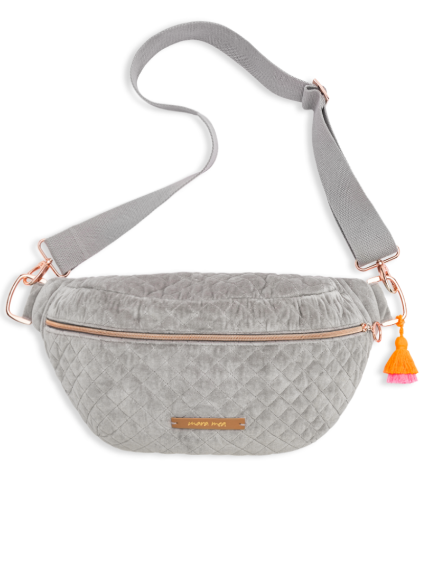 Maxi Bauchtasche emacity necessity in Grau