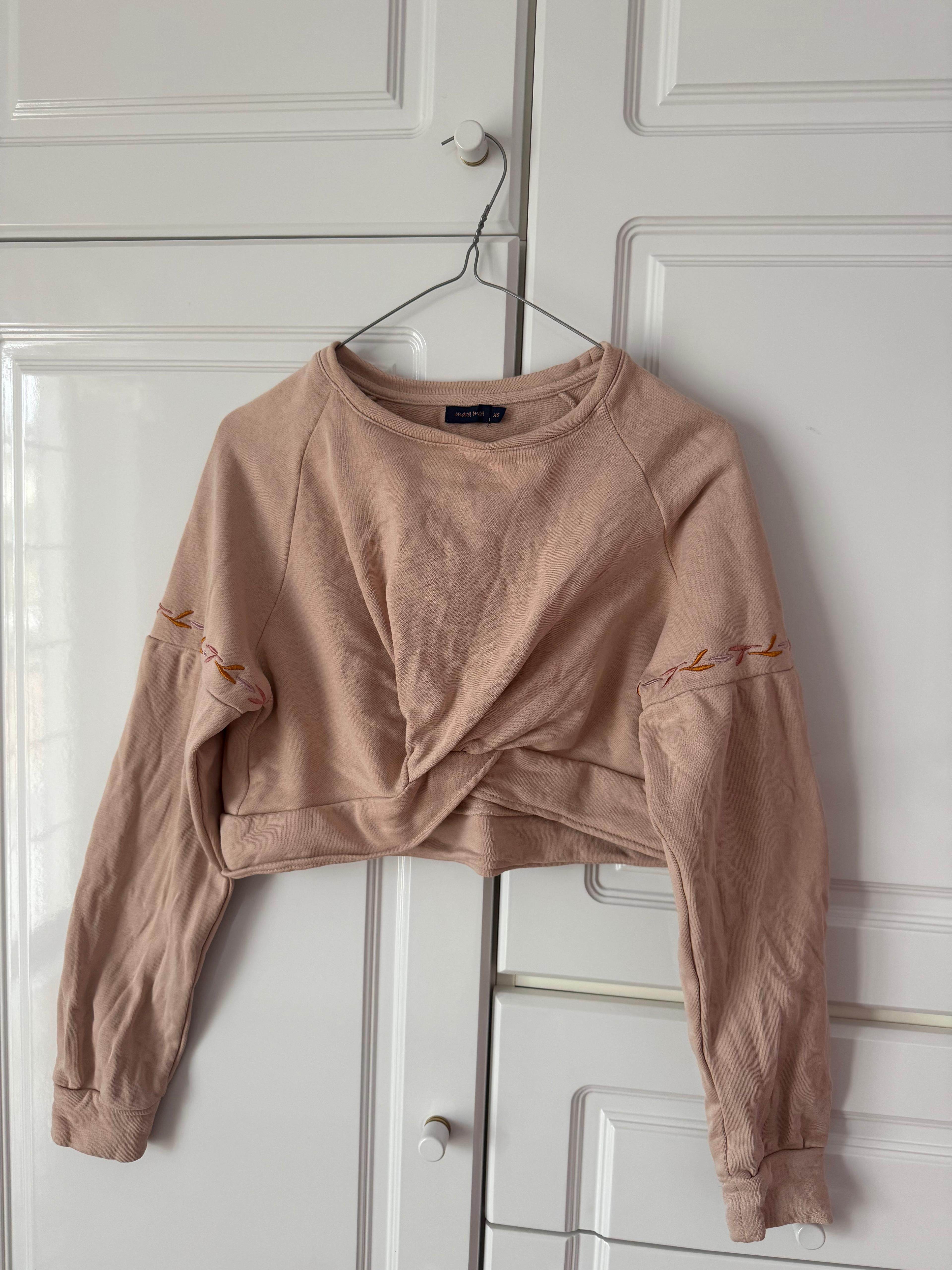 ARCHIVE SALE I Pullover finika in Beige-Blush aus Biobaumwolle I Umtausch ausgeschlossen