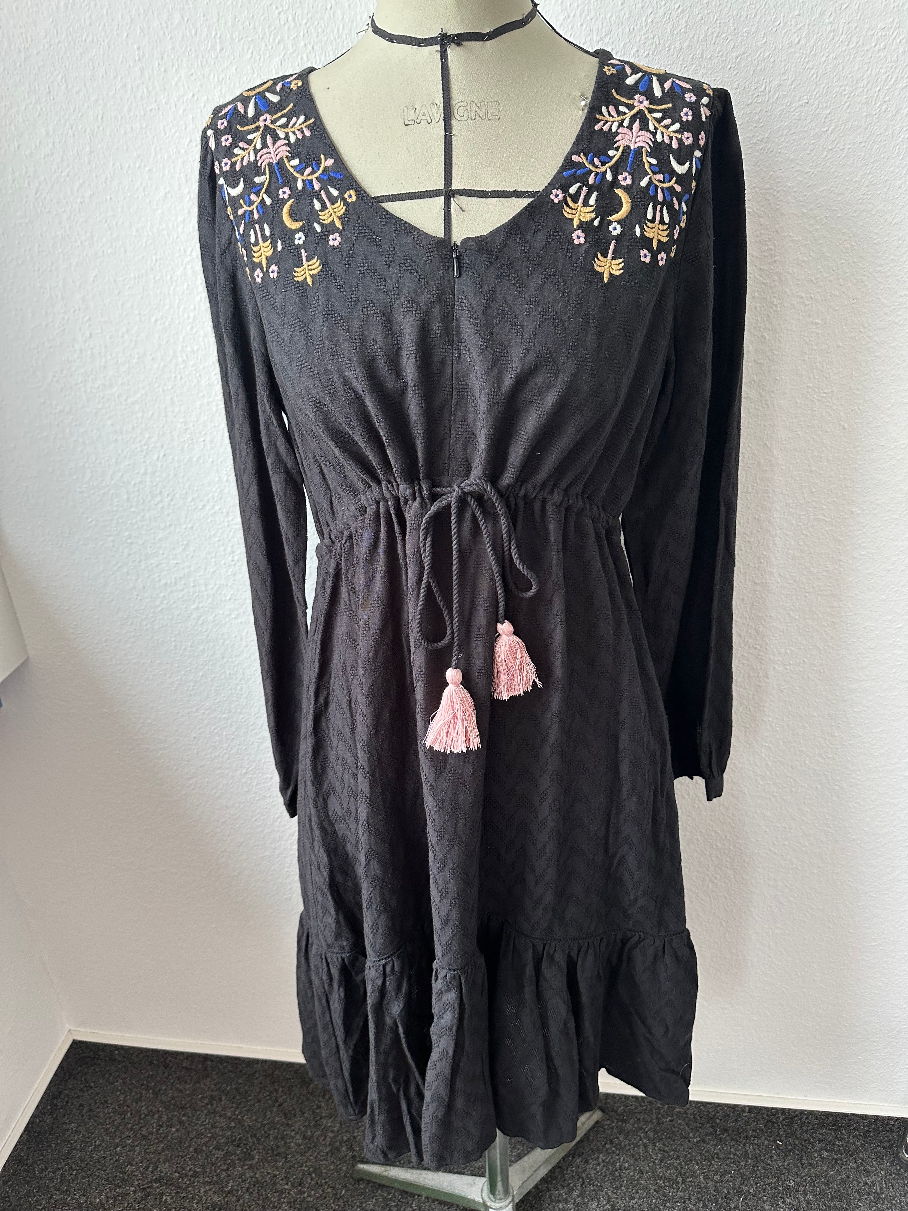 SAMPLE SALE I Dress cosmic love in dark brown I non-returnable 