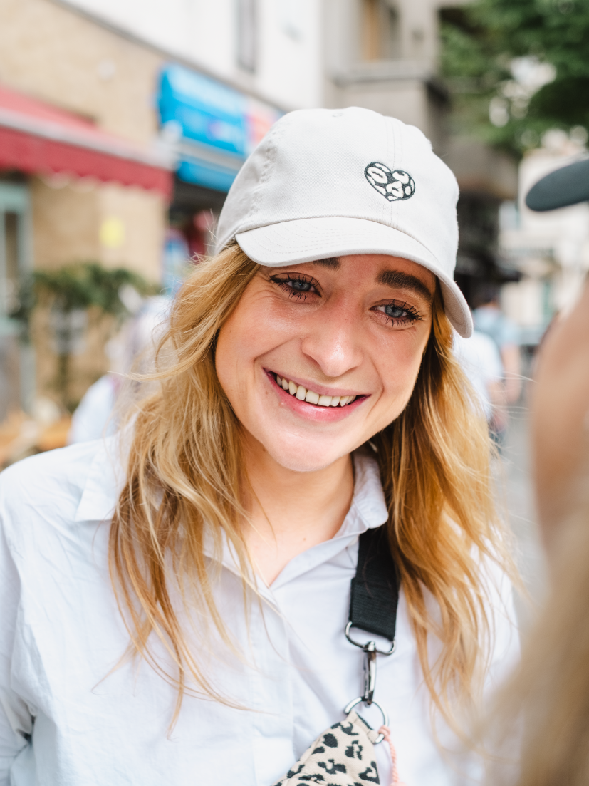 Leo-Herz Cap in Beige