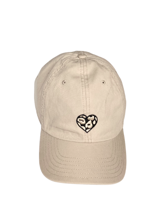 ARCHIVE SALE I Leo-Herz Cap in Beige  I vom Umtausch ausgeschlossen