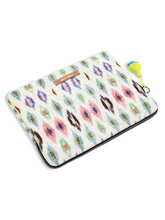 Laptop Tasche globetrotter mit Muster Print in Bunt