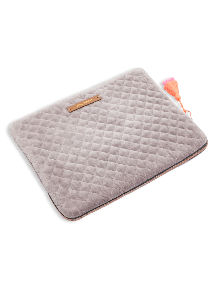 Laptop Tasche smart cookies in Grau