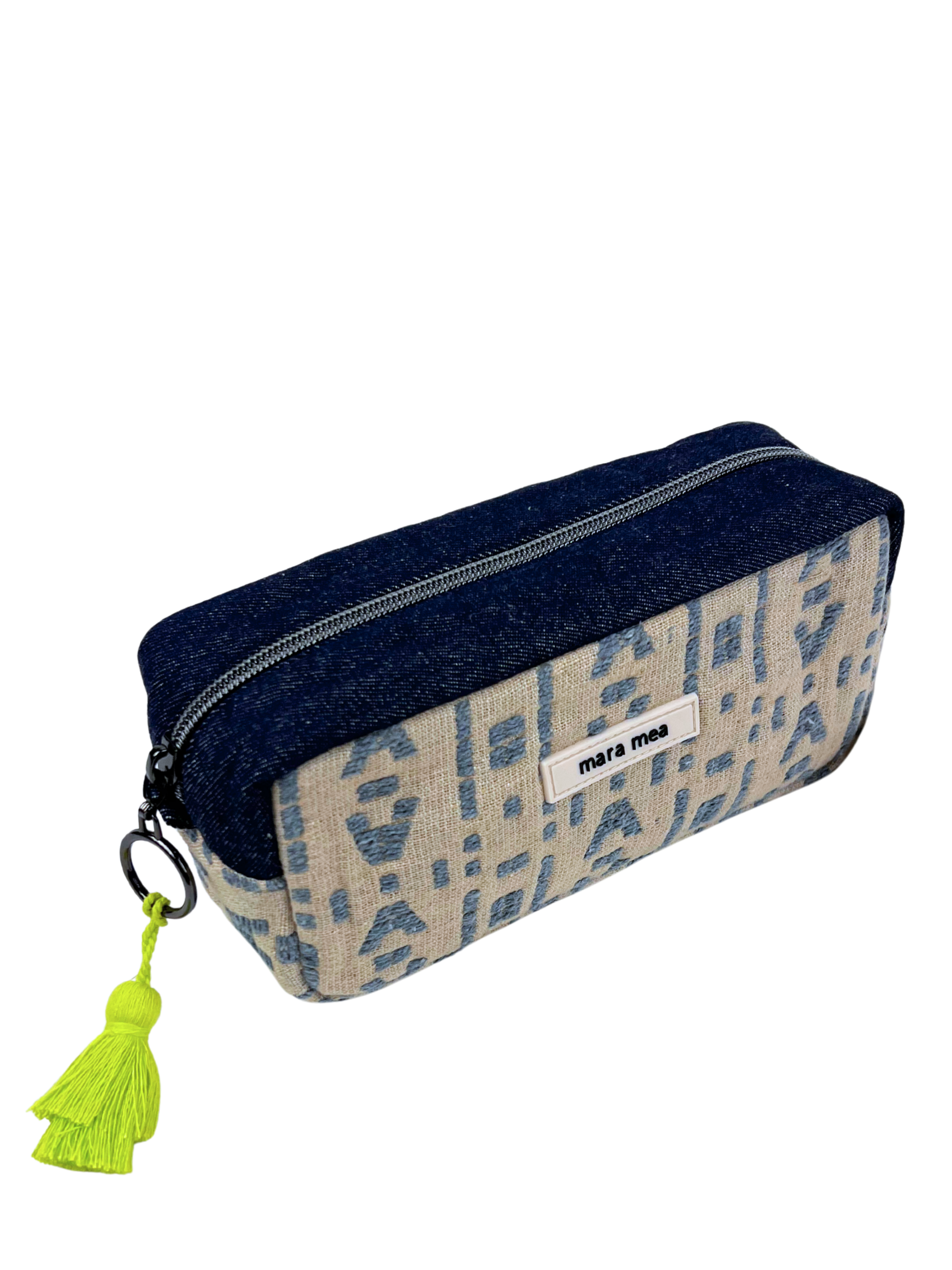 Make-Up Bag indigo kiss Monogramm I Versand ab 3.12.